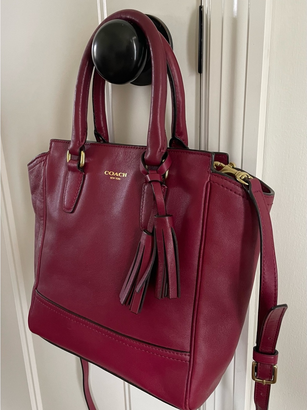 COACH Mini Tanner Leather Bag - Picture 2 of 10